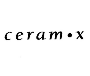CERAM · X logo