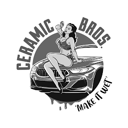 CERAMIC BROS. 'MAKE IT WET' logo