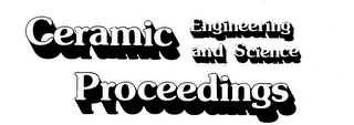 CERAMIC ENGINEERING AND SCIENCE PROCEEDINGS logo