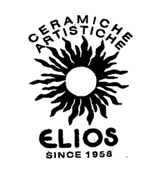 CERAMICHE ARTISTICHE ELIOS SINCE 1958 logo