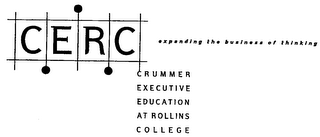 CERC CRUMMER EXECUTIVE EDUCATION AT ROLLINS COLLEGE EXPANDING THE BUSINESS OF THINKING logo