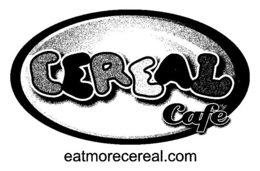 CEREAL CAFE EATMORECEREAL.COM logo