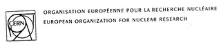 CERN ORGANISATION EUROPEENNE POUR LA RECHERCHE NUCLEAIRE EUROPEAN ORGANIZATION FOR NUCLEAR RESEARCH logo