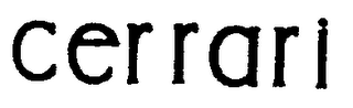 CERRARI logo