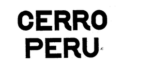 CERRO PERU logo