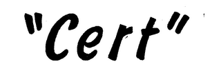 "CERT" logo