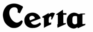 CERTA logo