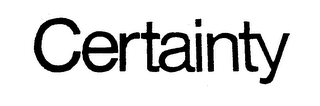 CERTAINTY logo