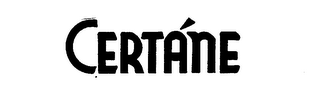 CERTANE logo