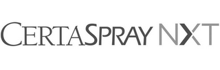 CERTASPRAY NXT logo
