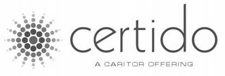 CERTIDO A CARITOR OFFERING logo