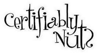 CERTIFIABLY NUTS logo