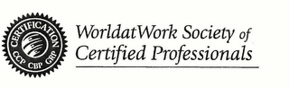 CERTIFICATION CCP CBP GRP WORLDATWORK SOCIETY OF CERTIFIED PROFESSIONALS logo