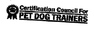 CERTIFICATION COUNCIL OF PET DOG TRAINERS logo