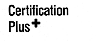 CERTIFICATION PLUS logo