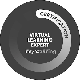 CERTIFICATION VIRTUAL LEARNING EXPERT INSYNCTRAINING logo