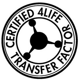 CERTIFIED 4LIFE TRANSFER FACTOR logo