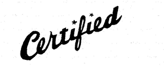 CERTIFIED logo