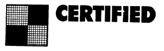 CERTIFIED logo