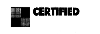 CERTIFIED logo