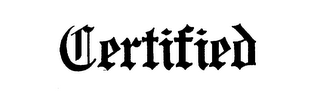CERTIFIED logo