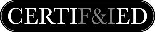 CERTIF&IED logo