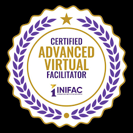 CERTIFIED ADVANCED VIRTUAL FACILITATOR I INIFAC INTERNATIONAL INSTITUTE FOR FACILITATION logo