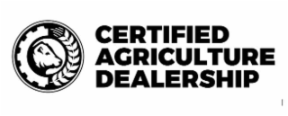 CERTIFIED AGRICULTURE DEALERSHIP logo