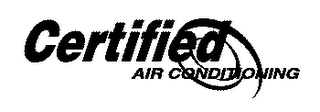 CERTIFIED AIR CONDITIONING logo