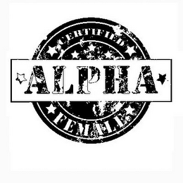 CERTIFIED ALPHA FEMALE logo
