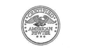 CERTIFIED AMERICAN PEWTER logo