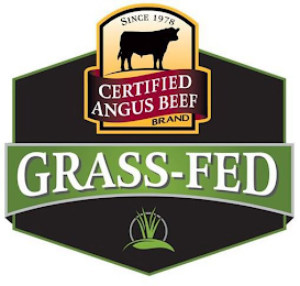 CERTIFIED ANGUS BEEF BRAND SINCE 1978 GRASS-FED logo