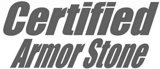 CERTIFIED ARMOR STONE logo