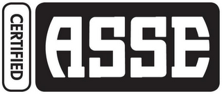 CERTIFIED ASSE logo
