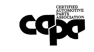 CERTIFIED AUTOMOTIVE PARTS ASSOCIATION CAPA logo
