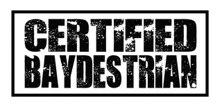 CERTIFIED BAYDESTRIAN logo