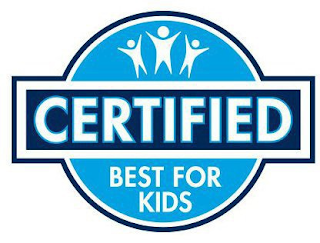 CERTIFIED BEST FOR KIDS logo