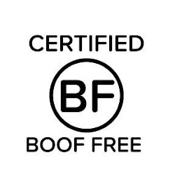 CERTIFIED BF BOOF FREE logo