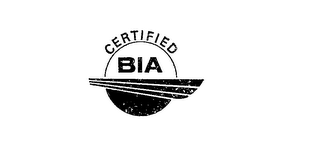 CERTIFIED BIA logo