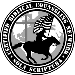 CERTIFIED BIBLICAL COUNSELING NETWORK SOLA SCRIPTURA logo
