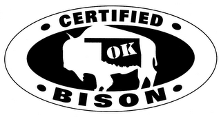 CERTIFIED BISON OK logo