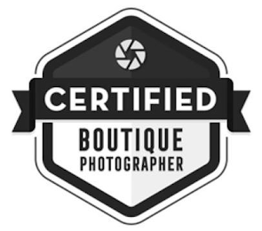 CERTIFIED BOUTIQUE PHOTOGRAPHER logo