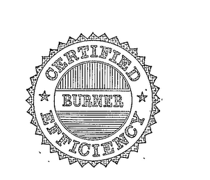 CERTIFIED BURNER EFFICIENCY logo
