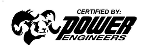 CERTIFIED BY: POWER ENGINEERS, INC. logo