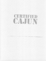 CERTIFIED CAJUN logo