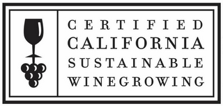 CERTIFIED CALIFORNIA SUSTAINABLE WINEGROWING logo