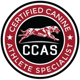 CERTIFIED CANINE ATHLETE SPECIALIST CCAS logo