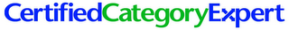 CERTIFIED CATEGORY EXPERT logo
