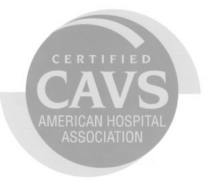 CERTIFIED CAVS AMERICAN HOSPITAL ASSOCIATION logo