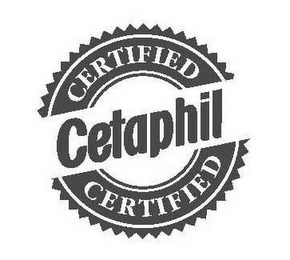 CERTIFIED CETAPHIL CERTIFIED logo